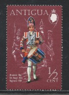 Antigua 1970. Scott #262 (MH) Military Uniforms: Drummer Boy, 4th King's Own Regiment, 1759 - 1960-1981 Ministerial Government