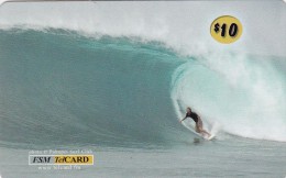 Micronesia, Surfing, 2 Scans. - Micronesia