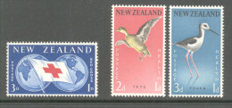 Neuseeland New Zealand 1959 - Michel Nr. 385 - 387 * - Nuevos