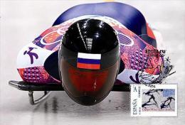 Spain 2014 - XXII Olimpics Winter Games Sochi 2014 Gold Medals Special Maxicard - Alexander Tretjyakov - Hiver 2014: Sotchi