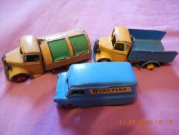 LOT DE 3 DINKY TOYS BEDFORD MECCANO LTD - Dinky