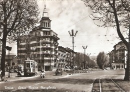 CT-N-1061--  TORINO - CORSO REGINA MARGHERITA - TRAM N. 7   VESPA -  AUTO EPOCA - Trasporti