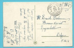 Kaart (KOLN) Met Stempel POSTES MILITAIRES BELGIQUE 1A Op 15/12/1925 - Army