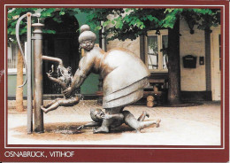 OSNABRÜCK - Vitihof - Brunnen "Die Waschfrau" - Osnabrueck