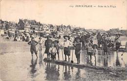 Berck    62    Scène Et Thème Plage + Anes :  Groupe D'enfants - Berck