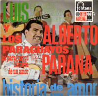 * LP *  LUIS ALBERTO Y LOS PARAGUAYOS - HISTORIA DE UN AMOR (Holland 1960 EX-!!!) - World Music