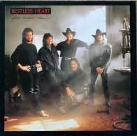 * LP *  RESTLESS HEART - FAST MOVIN' TRAIN (Germany 1990 EX-!!!) - Country Et Folk