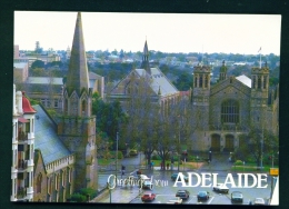 AUSTRALIA  -  Adelaide  Pulteney Street  Unused Postcard - Adelaide