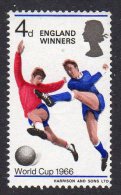 GREAT BRITAIN GB - 1966 FOOTBALL WORLD CUP ENGLAND WINNERS STAMP FINE MNH ** SG700 - 1966 – Inghilterra