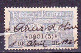 ESTAMPILHA FISCAL - 0$01(5) .. 1921 - Usado