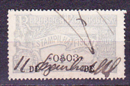 ESTAMPILHA FISCAL - 0$03 .. 1919 - Usati