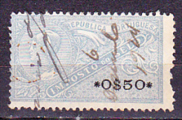 IMPOSTO DO SELO - 0$50 Azul - Usati