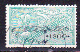 CONTRIBUIÇÃO INDUSTRIAL - 1$00 Verde Claro - Used Stamps