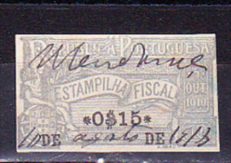 CONTRIBUIÇÃO INDUSTRIAL / ESTAMPILHA FISCAL - 0$15 - Used Stamps