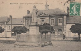 CHAULNES (Somme) - Statue Du Grammairien Lhomond - Chaulnes