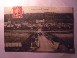 1 POSTCARD POSTAL PC CPA - FRANCE !!! SERQUIGNY (2 SCANS) - Serquigny