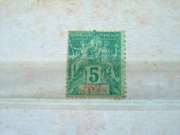 Benin 1893 #23 = 5.50 $ (thin Area) - Oblitérés