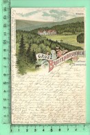 BREITENBRUN: Cruss, Litographie, Kurhaus Schwarzwald, Hochkopf, Hornisgrinde - Breitenbrunn