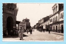 TIARET 1948 -- Rues BUGEAUD Et CAMBON - CPSM - Tiaret