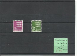 DINAMARCA YVERT  409A/410A  MNH  ** - Unused Stamps