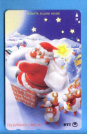 Japan Japon  Telefonkarte Télécarte Phonecard Telefoonkaart  231 - 061 Weihnachten Christmas Noel - Noel