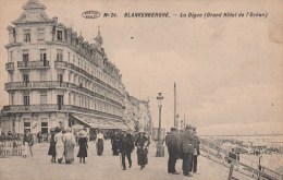 BLANKENBERGHE (Belgique) - La Digue (Grand Hôtel De L'Océan) - Très Animée - Sonstige & Ohne Zuordnung