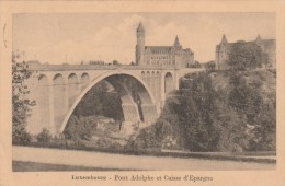 LUXEMBOURG - Pont Adolphe Et Caisse D'Epargne - Luxemburg - Stad
