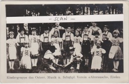 EISDEN-MIJNEN-KINDERGRUPPE-ALMRAUSCH-OOSTENRIJKSE MUZIEKGROEP-MIJNWERKERSKINDEREN-ACCORDEON-ZIE 2 SCANS-ZELDZAAM ! ! ! - Maasmechelen