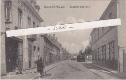 WESTCAPELLE-WESTKAPELLE-ROZENDAALSTRAAT-STOOMTRAM-TRAM A VAPEUR-GENDARMERIE-NATIONALE-TOP+RARE-VOYEZ 5 SCANS ! ! - Knokke