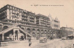 ALGER - La Préfecture Et Le Boulevard Carnot - Animée - Alger