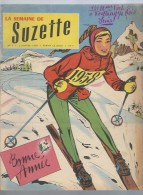 La Semaine De Suzette N°6 Calendrier Suzette 1958 - Patron Robe De Fête Pour Bleuette Et Rosette De 1958 - La Semaine De Suzette