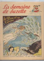 La Semaine De Suzette N°36 La Cousine De Pistache - Le Concert De Rou - Pour Bleuette Une Jupe Toute Simple De 1952 - La Semaine De Suzette