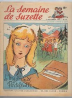 La Semaine De Suzette N°49 Patron Pour Rester Au Coin Du Feu - Histoire Du Gentil Chevalier Gaultier De La Poche De 1952 - La Semaine De Suzette