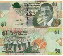 BAHAMAS   1 Dollar    P71a   1 Letter Prefix   2008     UNC - Bahama's
