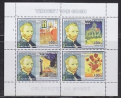 Congo 2006 Vincent Van Gogh / Painter M/s PERFORATED ** Mnh (F4970) - Ongebruikt