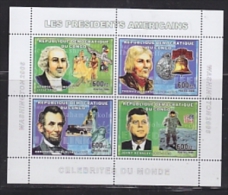 Congo 2006 American Presidents M/s PERFORATED ** Mnh (26941K) - Mint/hinged