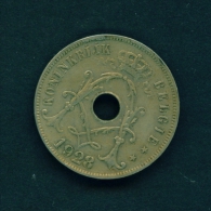 BELGIUM  -  1928  25c  Circulated Coin - 25 Centimes