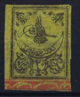 Turkey: Mi Nr 1 II X   Isfla 3, 1863  Not Used (*) SG - Ungebraucht