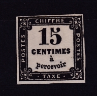 Timbre Taxe N° 3* - 1859-1959.. Ungebraucht