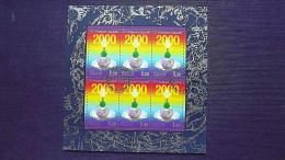 Russland 777 KB/sheet Oo/used, Neujahr. - Used Stamps