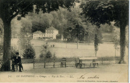 Delcampe - URIAGE - (38410) - CPA - N°705 - LE DAUPHINE - Uriage, Vue Du Parc - LL - Uriage