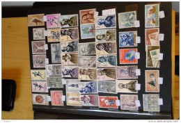 Espagne 1962 à 1966 Vente De Plus De 50 Timbres Oblitérés Et Non Oblitérés - Collections