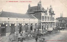 Berck    62      Extérieur De La Gare Et La Poste - Berck