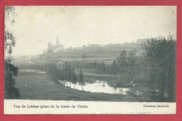 Lobbes - Vue De Lobbes Prise De La Route De Thuin - 1908 ( Voir Verso ) - Lobbes