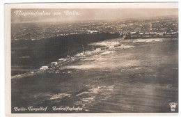 CPSM BERLIN TEMPELHOF ZENTRALFLUGHAFEN FLIEGERAUFNABME VON BERLIN - Tempelhof