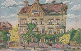 Litho Gemälde AK Steinpleis Kaffee Scharf Verlag Kaufhaus Rahnfeld Bei Werdau Zwickau Lichtentanne Ruppertsgrün Stenn - Werdau