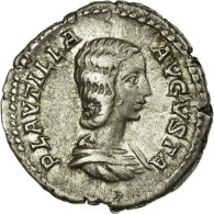 Monnaie, Plautille, Denier, Roma, TTB+, Argent - The Severans (193 AD To 235 AD)