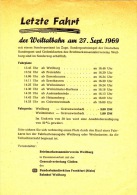 Letzte Fahrt Der Weiltalbahn 1969 - Europe