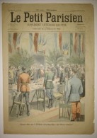 Le Petit Parisien 27/09/1903 - Banquet Offert Par Le Président De La République - Manoeuvres Du Sud-Est Pont De Bateaux - Le Petit Parisien