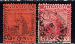 Trinidad+ 1904 Mi 55-56 Britannia - Trinidad & Tobago (...-1961)